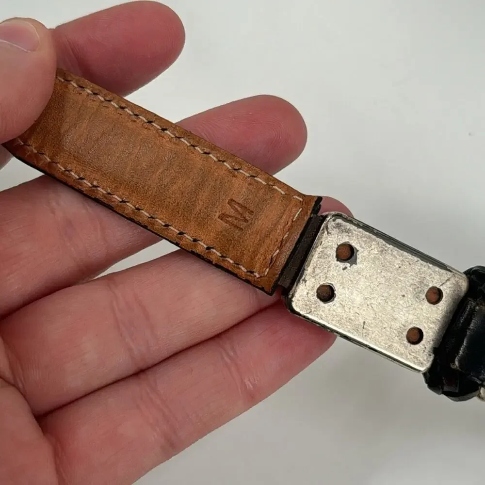 Vintage western Brighton leather belt